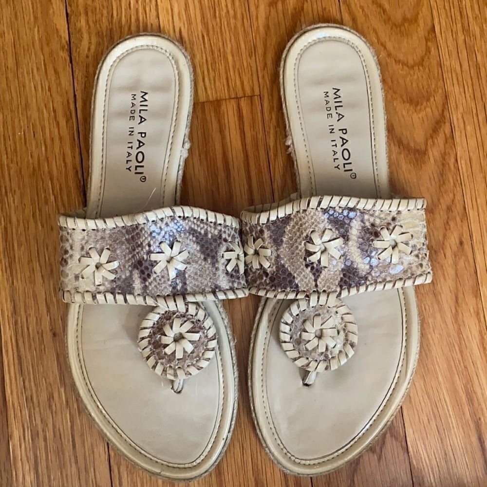 Mila Paoli Sandals   